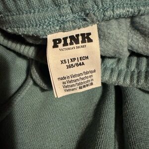 PINK Victoria's Secret Teal Green Pullover Sweatshirt